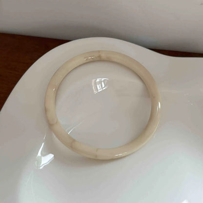 DANA Brown Resin Acrylic Marble Bracelet