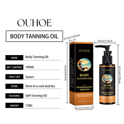 Aloe Vera Tanning Serum Body Bronzing & Sun Tan Lotion
