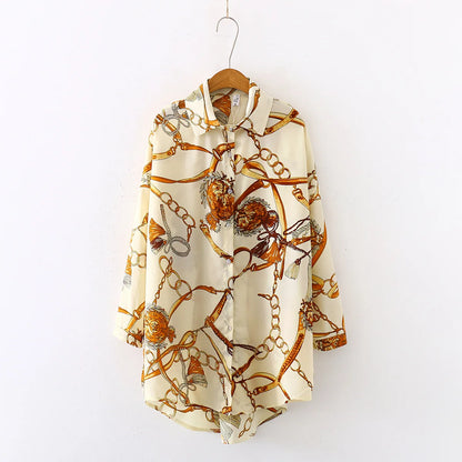 Sexy Big Large Top Loose Cardigan Blouse