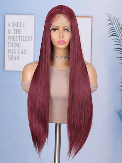 24 Inch Straight Lace Wigs