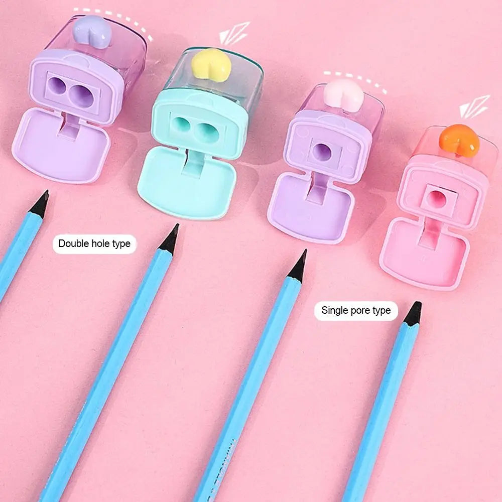Cartoon Pencil Sharpener Single/Double Hole