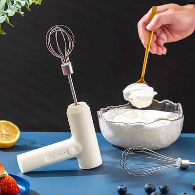 1 PCS Wireless Electric Food Mixer Portable 3 Speeds