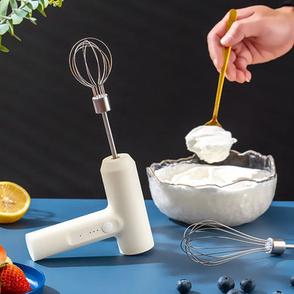 1 PCS Wireless Electric Food Mixer Portable 3 Speeds