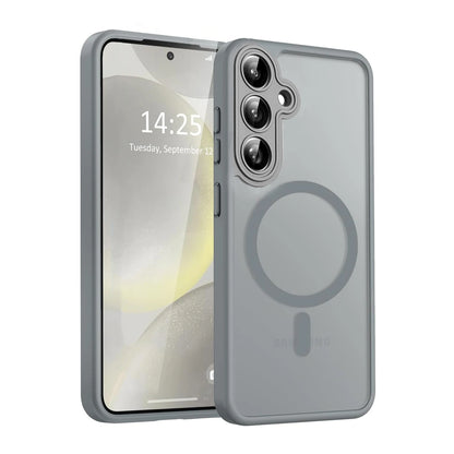 Luxury Matte Case For Samsung Galaxy Ultra Plus FE S25Plus S24FE S25FE Magsafe Cover