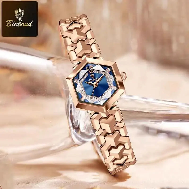 Rhombus Waterproof Luminous Diamond Watch