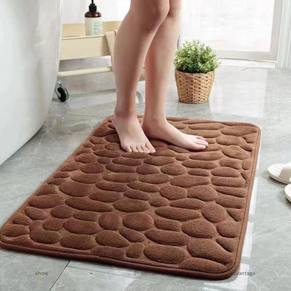 3D Non Slip Bathroom Mat Bath Quick Drying