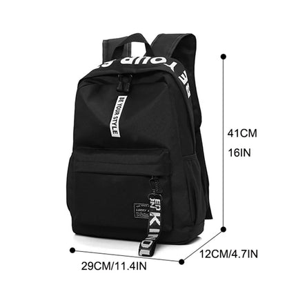 Lightweight Student Backpack Customizable Logo Dual-shoulder Bag