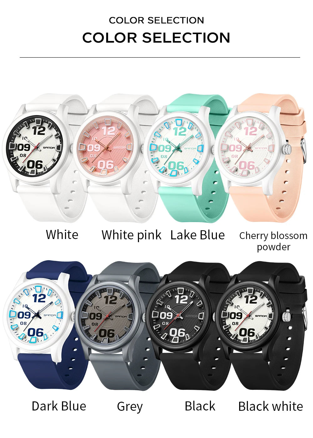 Quartz Waterproof Sports Watch
