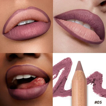 Matte 8-colors Lip Liner Pencil Lip Contour Lipstick Waterproof Lipliner Makeup