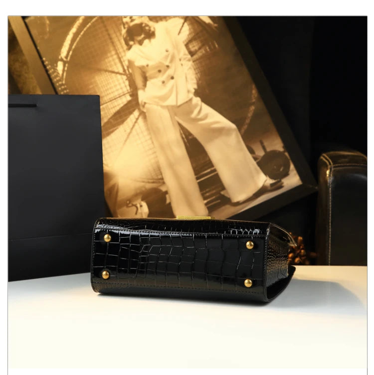 DANA crocodile crossbody bag