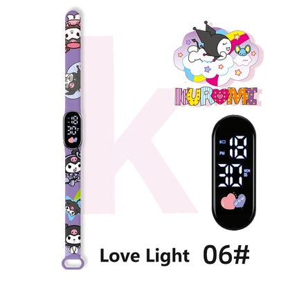 Kuromi Waterproof Digital Watch