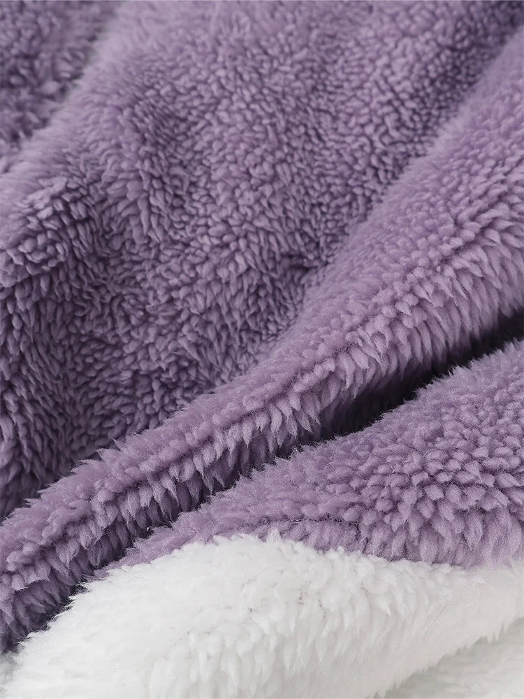 Drop-Shoulder Long-Sleeved Jacket