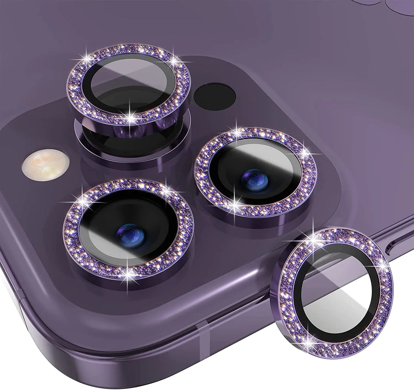 Glitter Diamond Camera Lens Protector Cover for iPhone