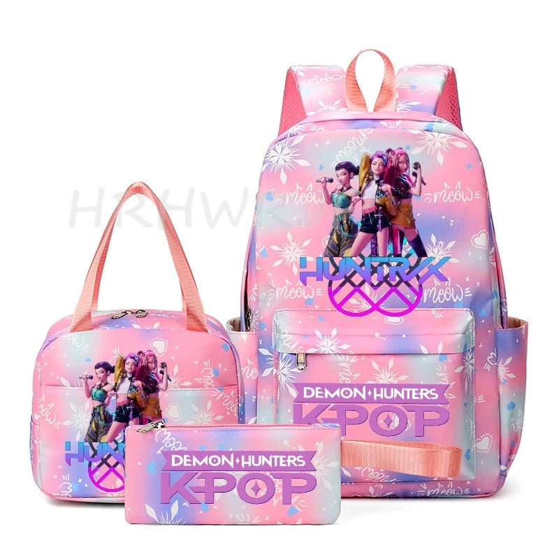KPop Demon Hunters Backpack Simple Large Capacity