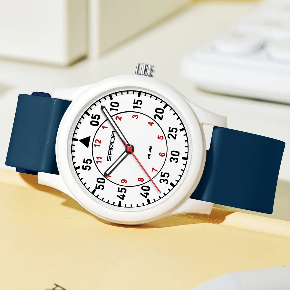 Luxury Quartz Elegant  Luminous Waterproof 30M Wristwatch