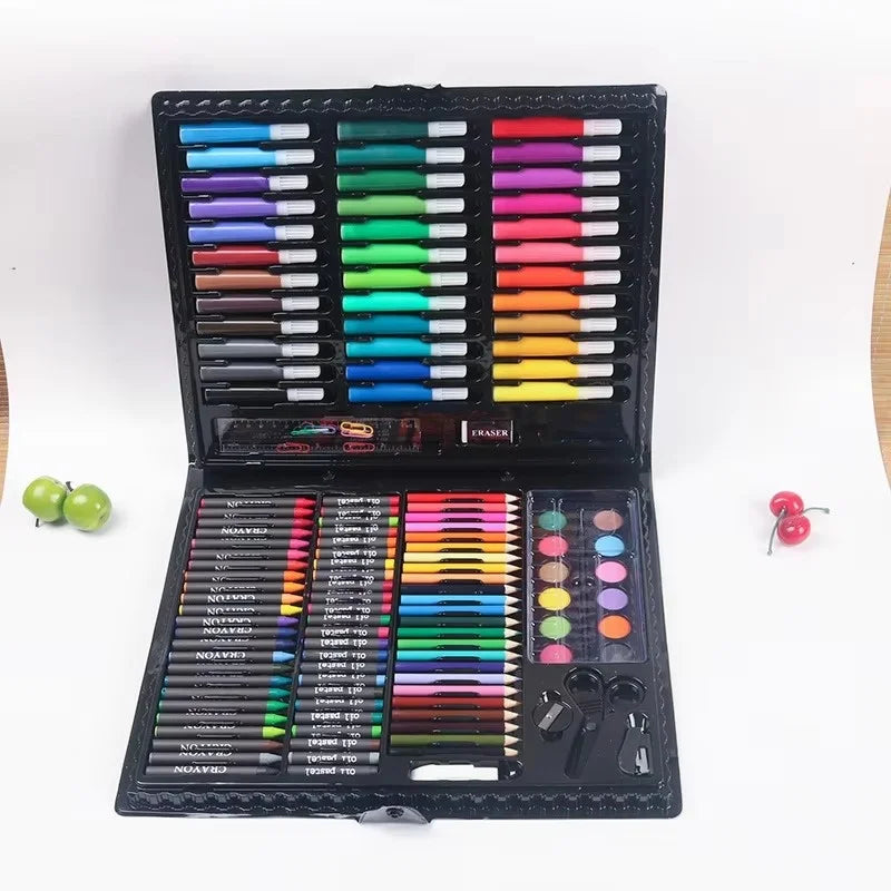 150 Brush Set Children's Painting, Stationery Box