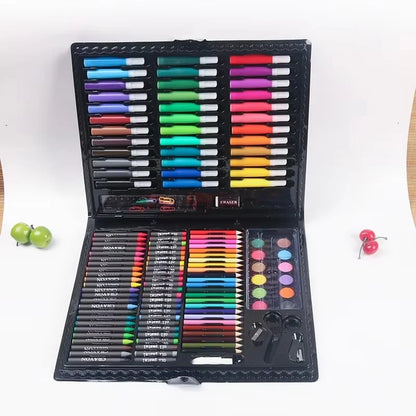 150 Brush Set Children's Painting, Stationery Box