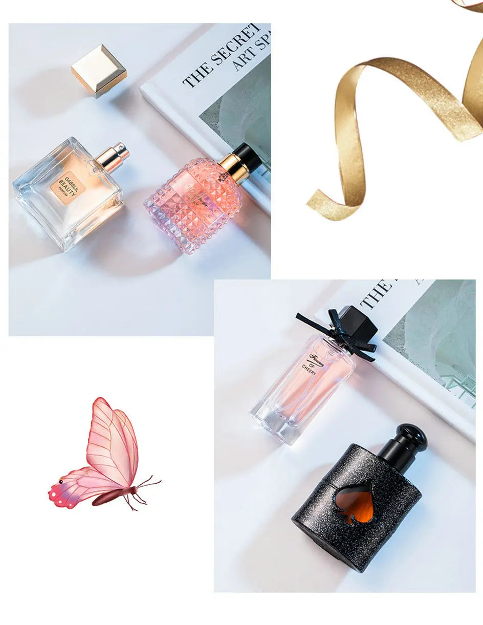 Estuche de cuatro piezas, Eau de Parfum fresca y duradera