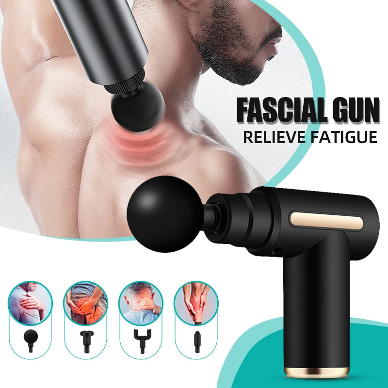 Fascia Gun Massager Instrument Portable Electric Vibrating
