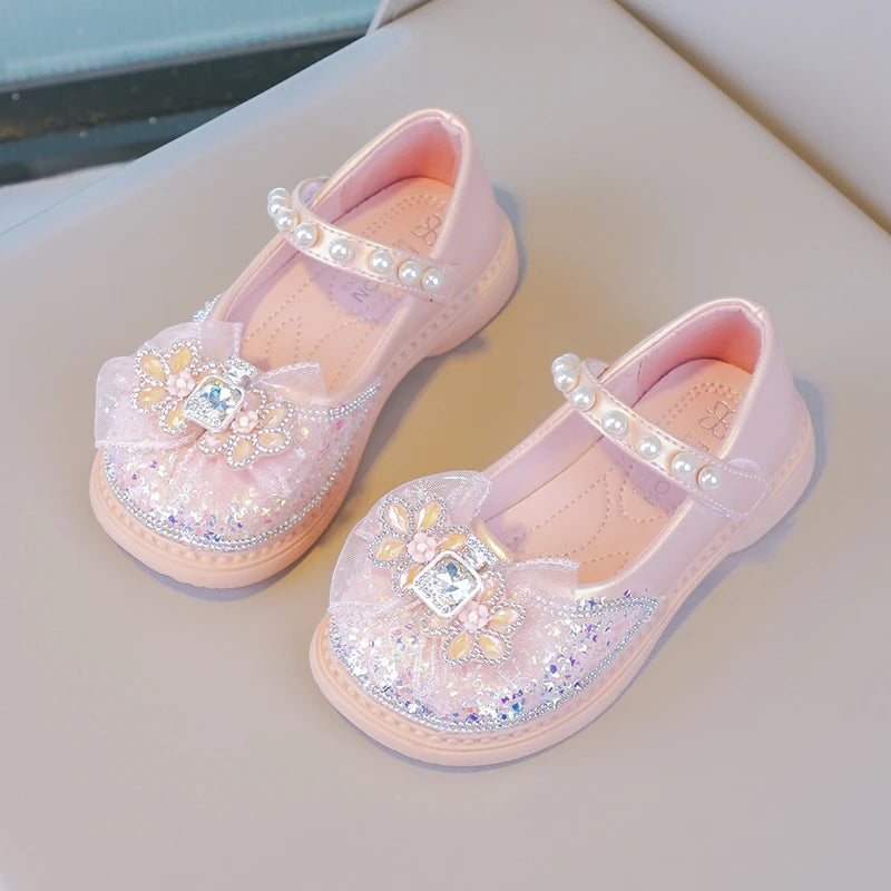 Lightweight Bow Soft Flat Shoes