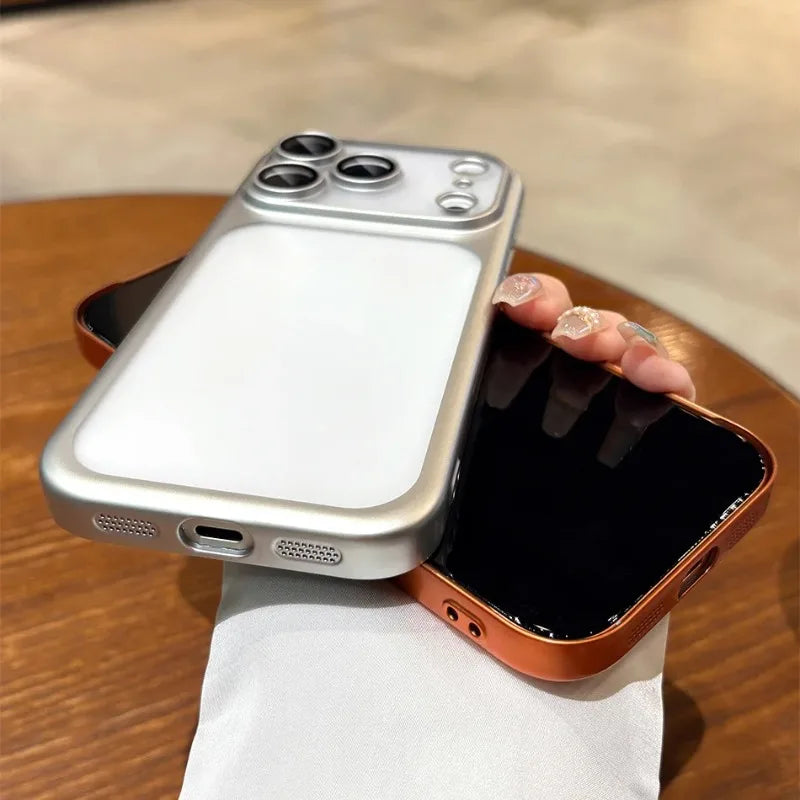 Translucent PC Phone Case For iPhone Pro Max Cover