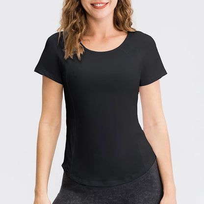 Breathable Sport Fitness Workout Yoga T-Shirt