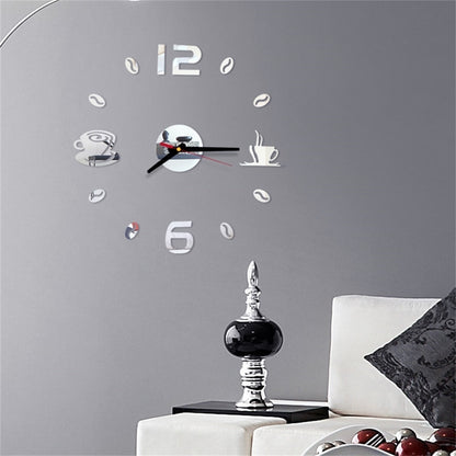 Digital Wall Sticker Quartz Needle Clock