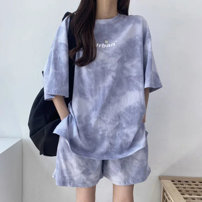 T-Shirt Shorts Suit Set