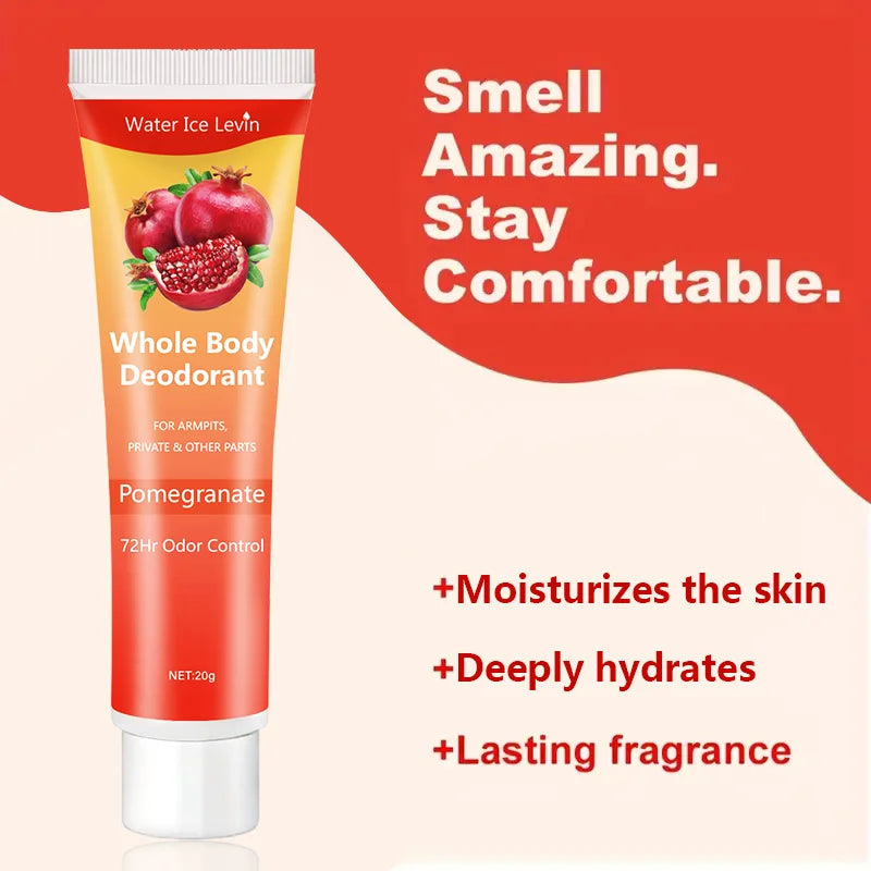 Pomegranate Body Deodorant Cream