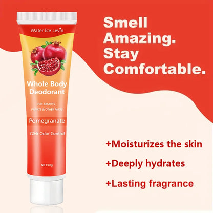 Pomegranate Body Deodorant Cream
