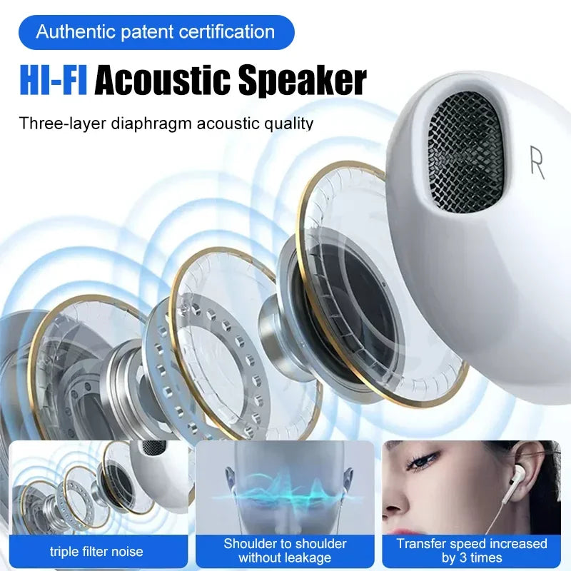 Original Type C In-Ear Earphones For Xiaomi Redmi Note Headset