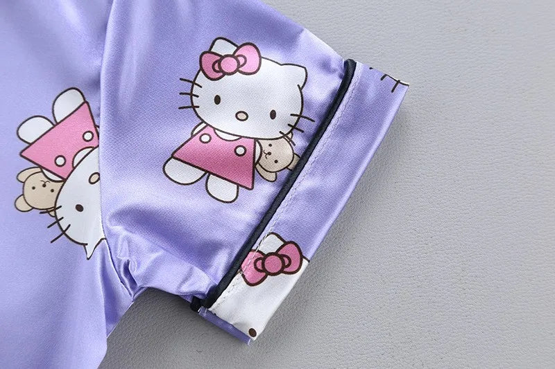 Children Sleeping Baby Girl Pajamas Set
