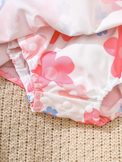 Two-Piece Set of Baby Girl Casual Dresses