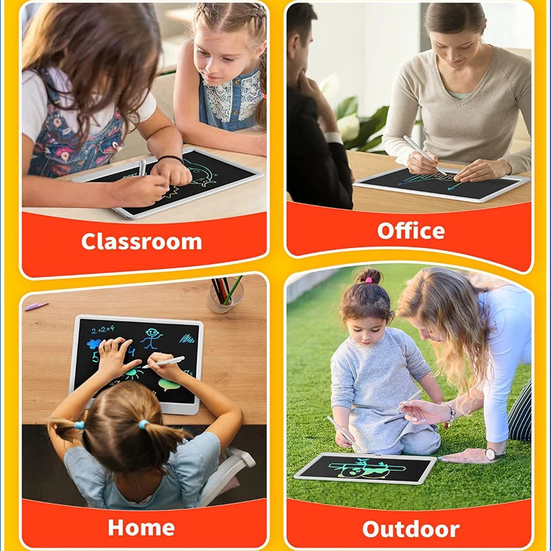 8/11/13/16 Inch LCD Drawing tablet Writing Board Kids