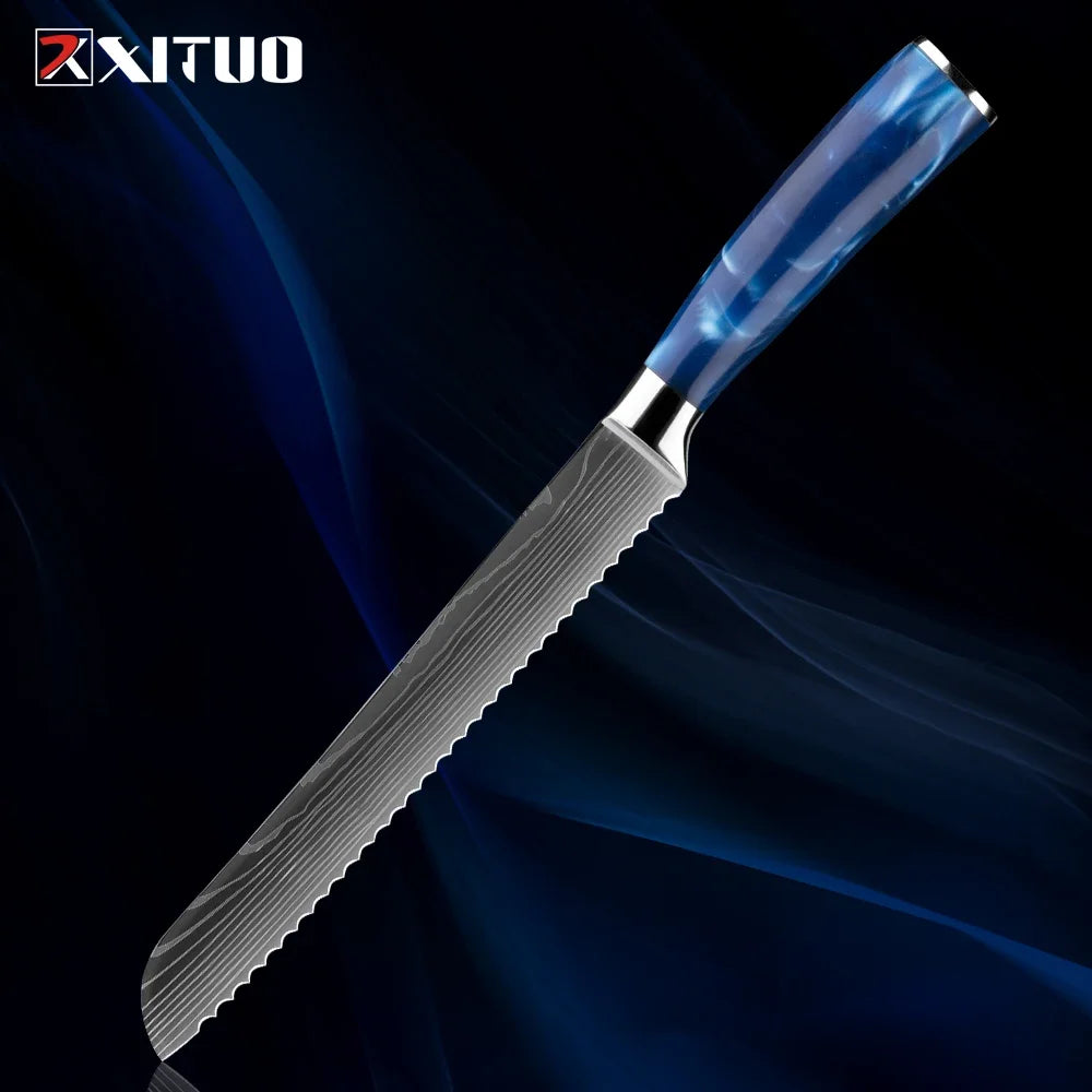 Stainless Steel Chef Knife Kitchen Knife Set