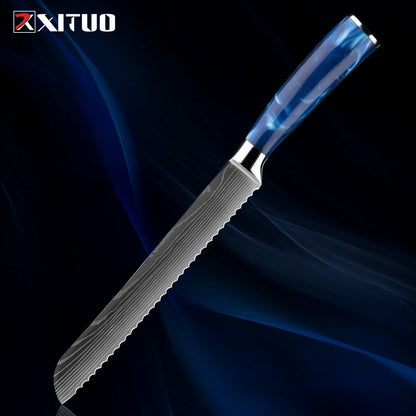 Stainless Steel Chef Knife Kitchen Knife Set
