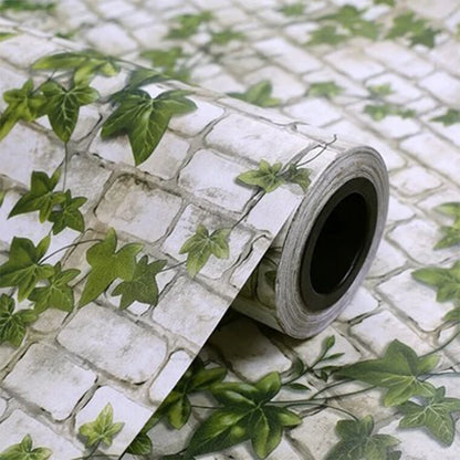 Red Brick Waterproof Wall Wallpaper Decoration