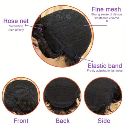 Straight Human Hair Wigs