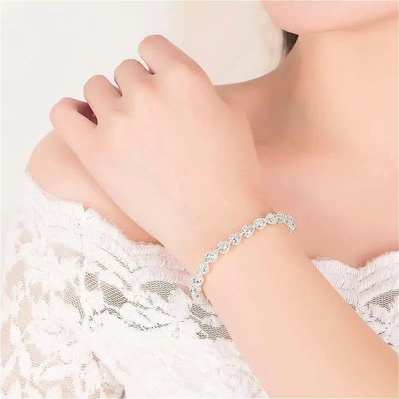 DANA 925 Sterling Silver Ball Bracelets