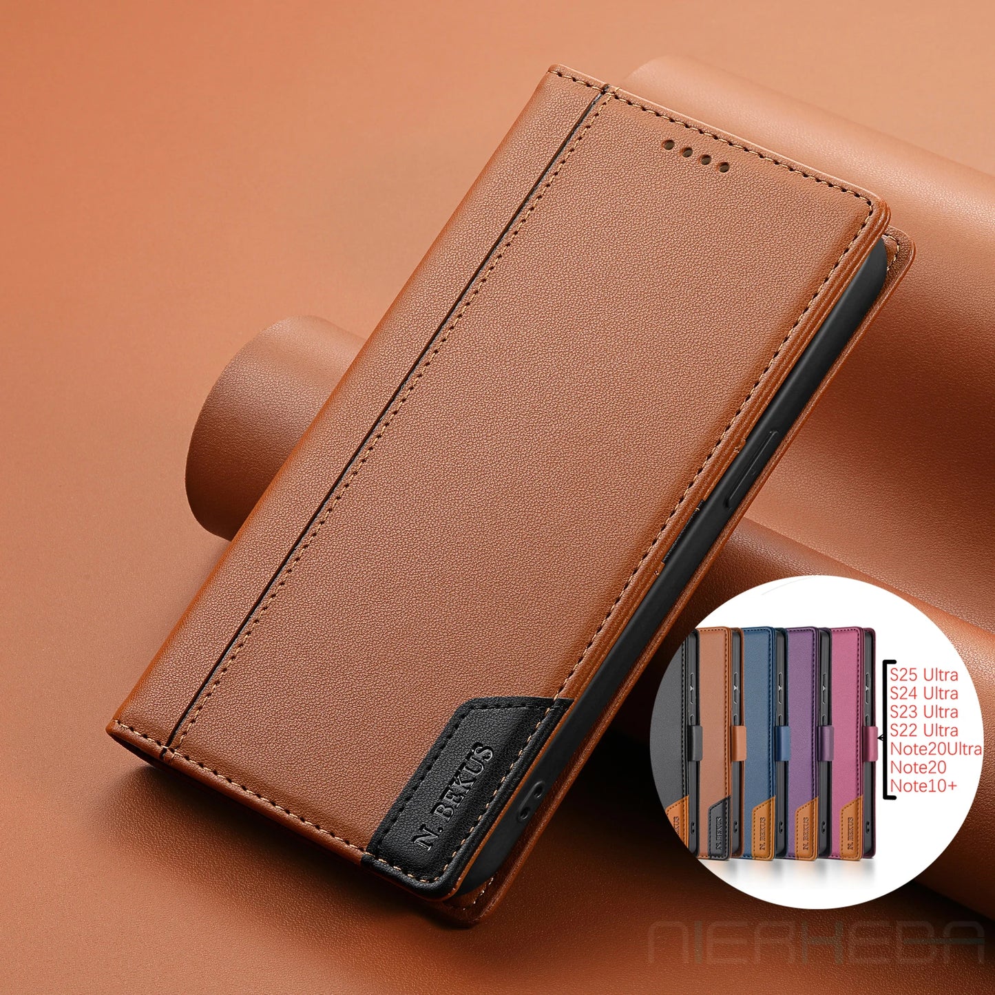 Magnetic Flip Leather Case Wallet Cover