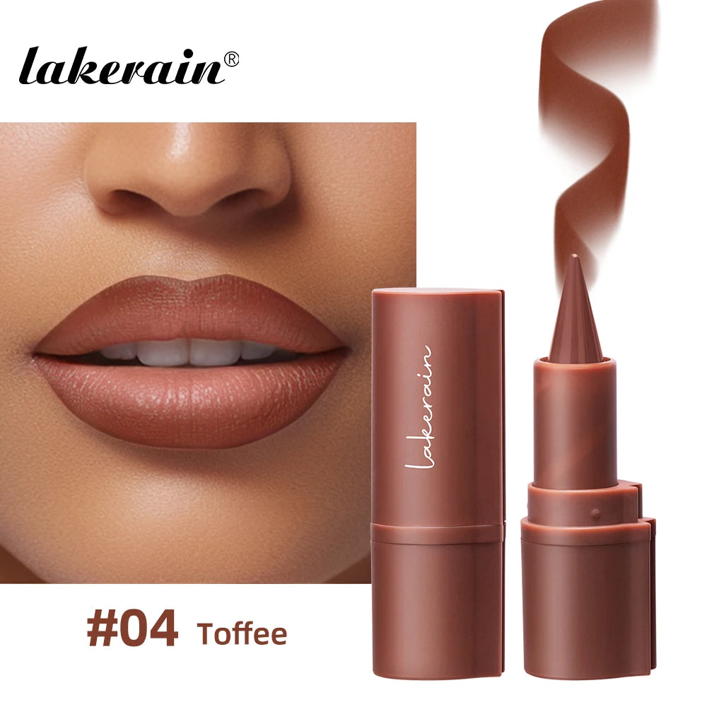 Matte Liner Lipstick Pen Gradient Lip Liner Red Brown Lipsticks