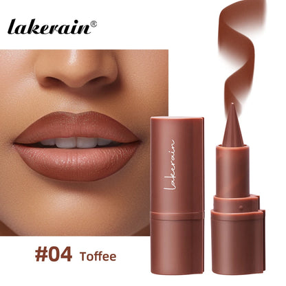Matte Liner Lipstick Pen Gradient Lip Liner Red Brown Lipsticks