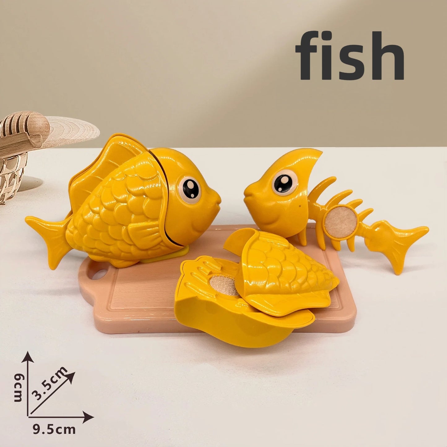 Simulated Kitchen Cutting Cookware Simulated Fruits Cutting Toys Set