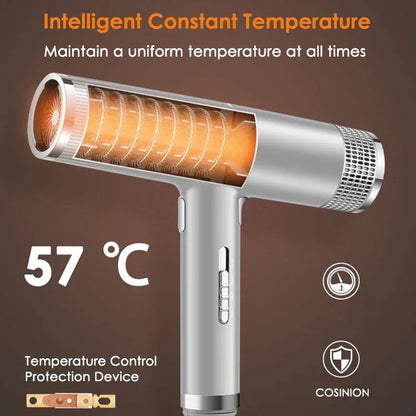 Ionic Blow Dryer Hot Cold Wind Salon Hair Styler Tool Hair Blower Electric Blow