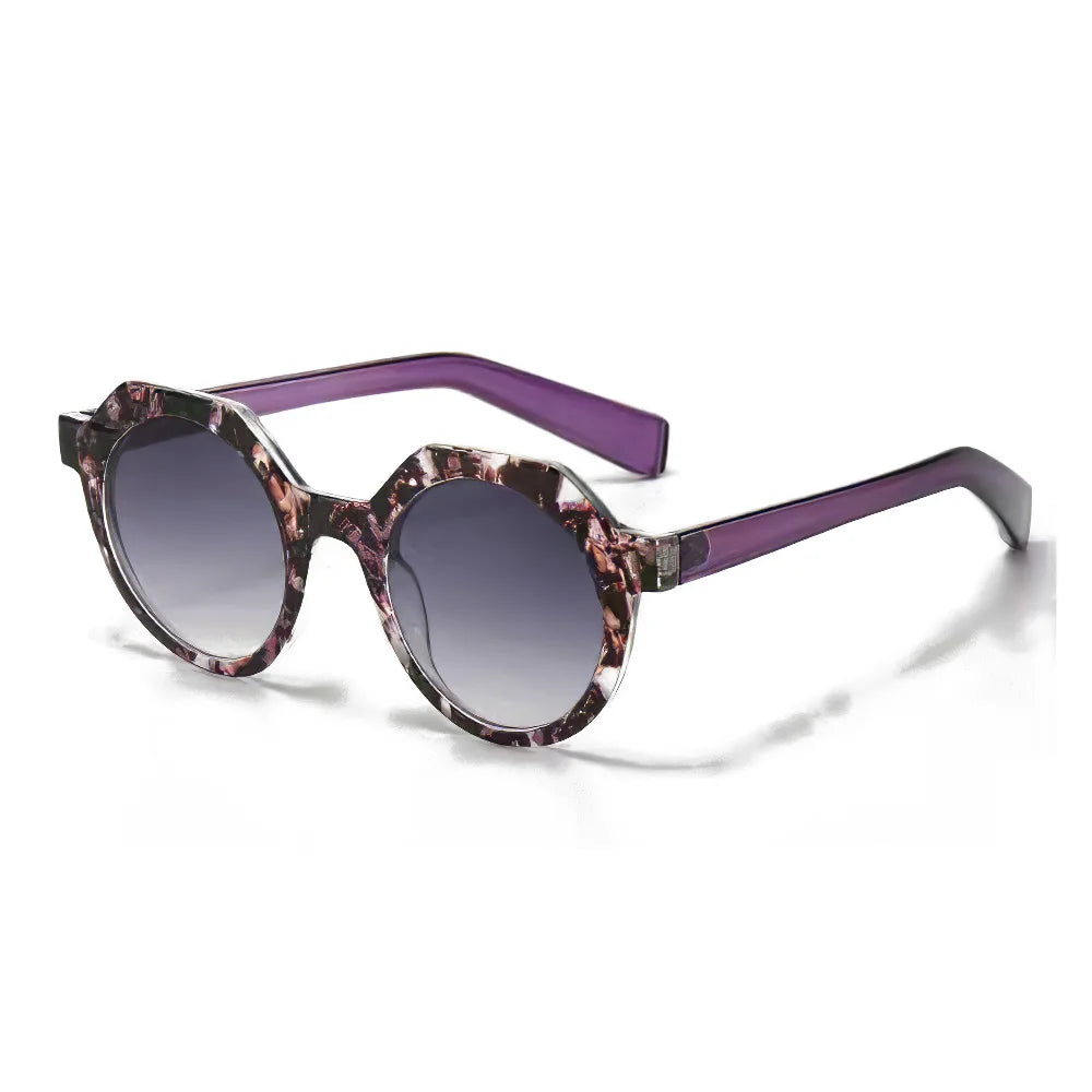 Retro Frame Blue Light Blocking UV400 Sun Glasses