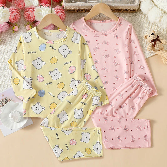 Cute Short sleeved Shorts Casual Set