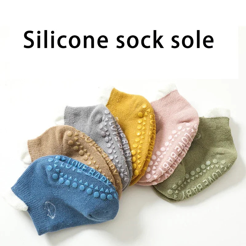 Crawling Safety Pads Socks Set