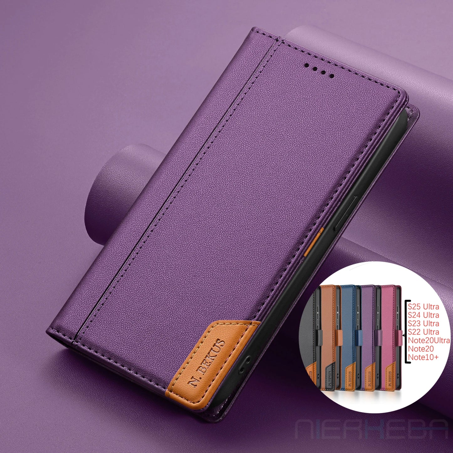 Magnetic Flip Leather Case Wallet Cover