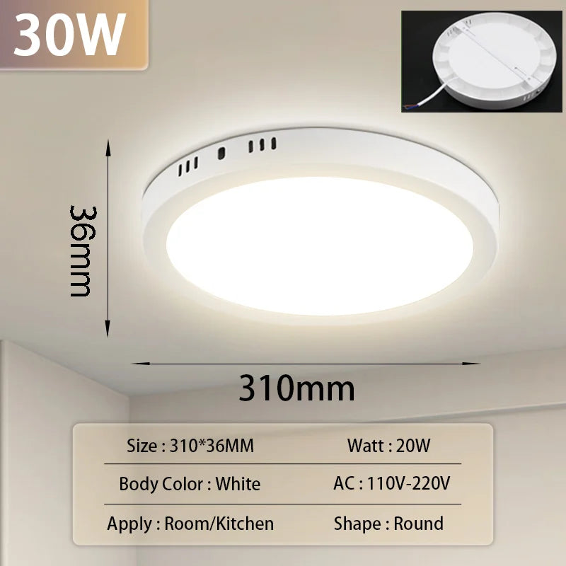 Led Ceiling Lamp Ultra Thin Panel Led Light