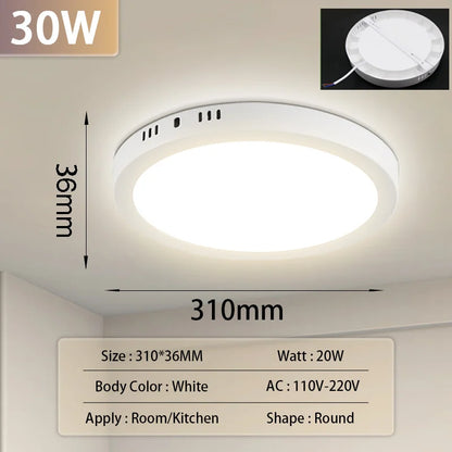Led Ceiling Lamp Ultra Thin Panel Led Light